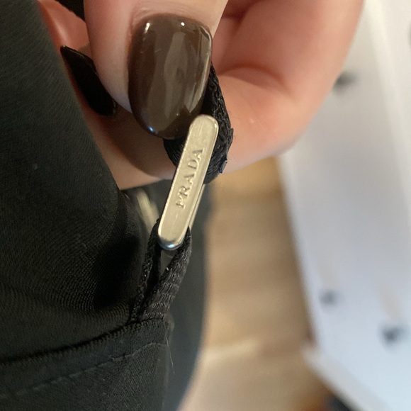 Prada Black Sheath Knee-Length Dress - Picture 7 of 9